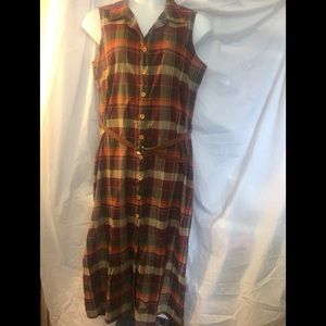 Cargo Chic Plaid dress 18